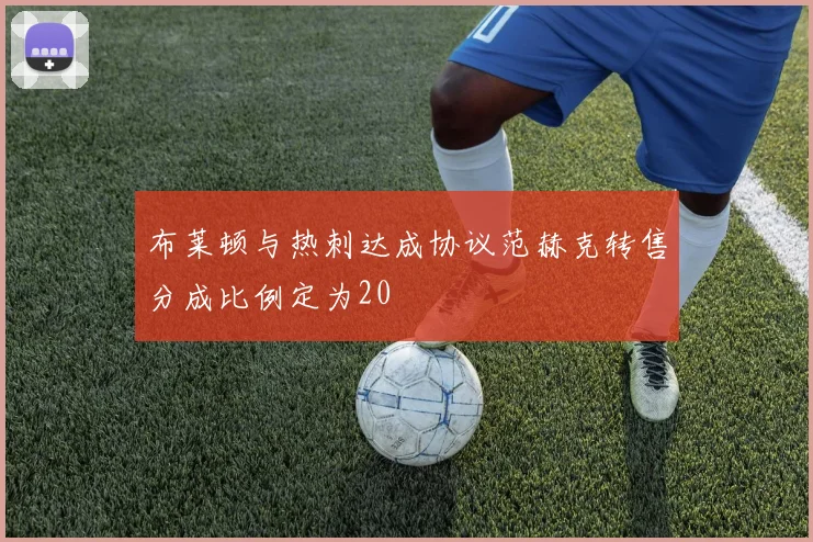 布莱顿与热刺达成协议范赫克转售分成比例定为20